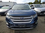 2017 Ford Edge Sel Blue vin: 2FMPK3J91HBC22396