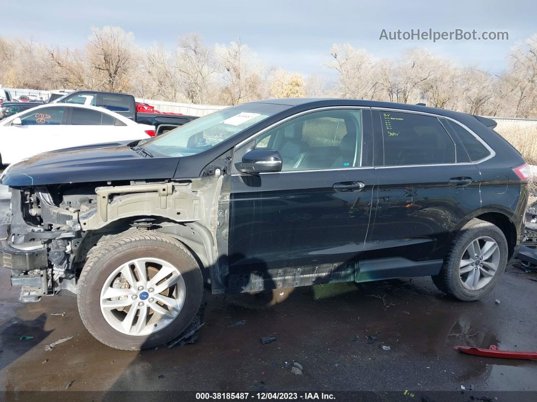 2017 Ford Edge Sel Black vin: 2FMPK3J91HBC22401