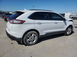 2017 Ford Edge Sel White vin: 2FMPK3J91HBC36217