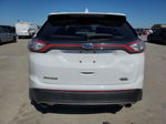 2017 Ford Edge Sel White vin: 2FMPK3J91HBC36217