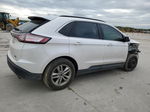 2017 Ford Edge Sel White vin: 2FMPK3J91HBC44706