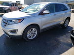 2018 Ford Edge Sel Silver vin: 2FMPK3J91JBC44789