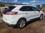 2019 Ford Edge Sel White vin: 2FMPK3J91KBB81498