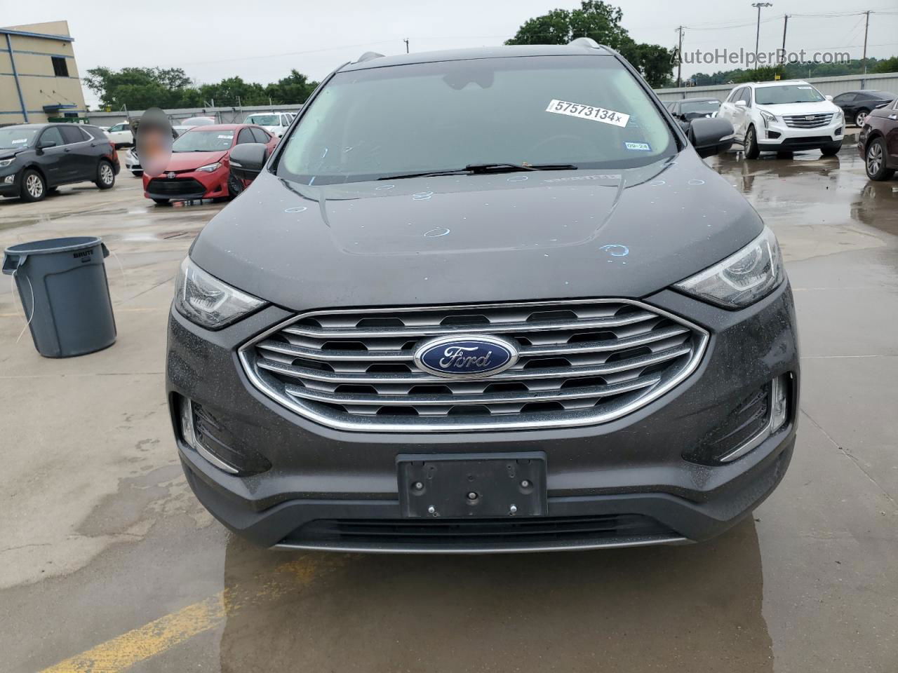 2019 Ford Edge Sel Charcoal vin: 2FMPK3J91KBC19618