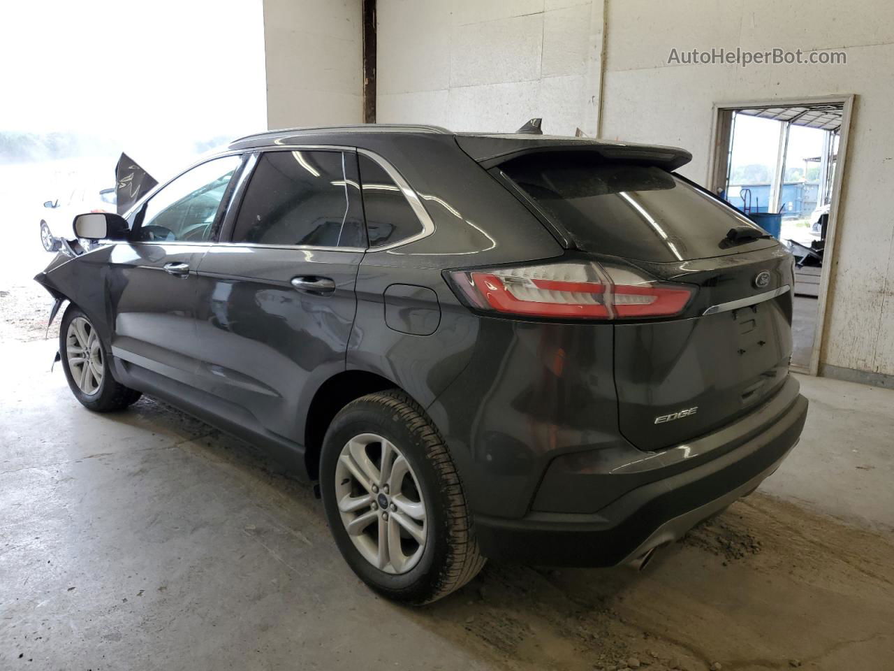 2020 Ford Edge Sel Gray vin: 2FMPK3J91LBA03513