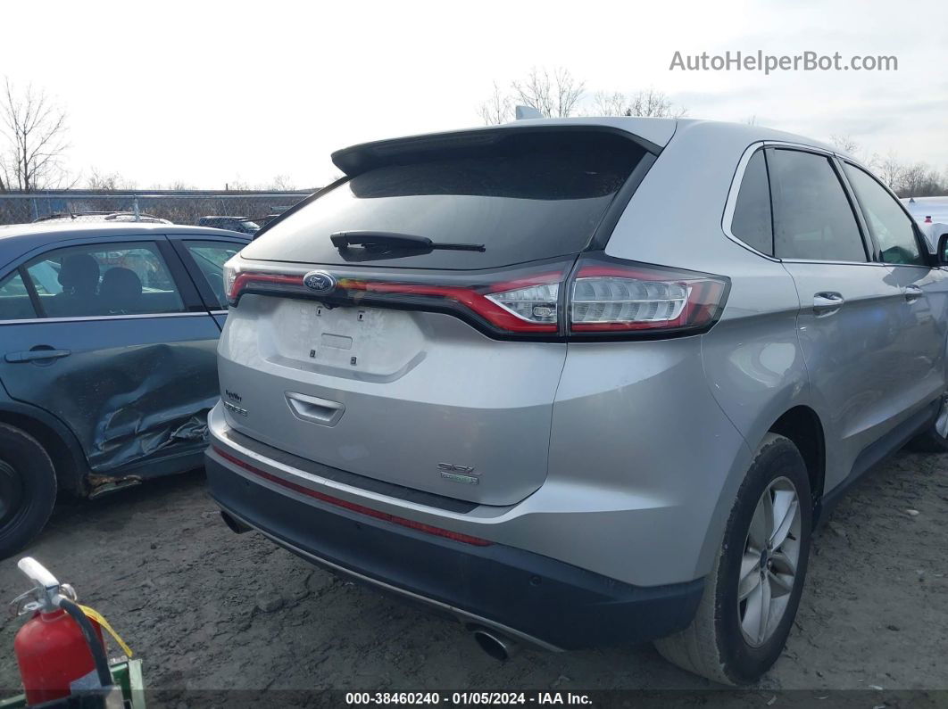 2016 Ford Edge Sel Gray vin: 2FMPK3J92GBC31719