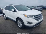 2017 Ford Edge Sel White vin: 2FMPK3J92HBB71443