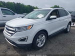 2017 Ford Edge Sel Белый vin: 2FMPK3J92HBB71443