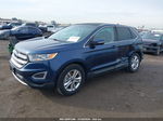 2017 Ford Edge Sel Dark Blue vin: 2FMPK3J92HBC02724