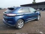 2017 Ford Edge Sel Dark Blue vin: 2FMPK3J92HBC02724