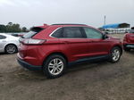 2017 Ford Edge Sel Red vin: 2FMPK3J92HBC52278