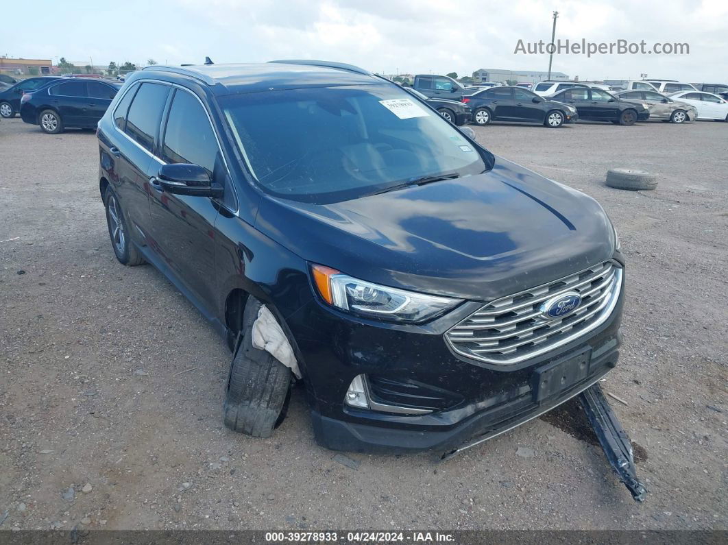 2019 Ford Edge Sel Black vin: 2FMPK3J92KBB75600