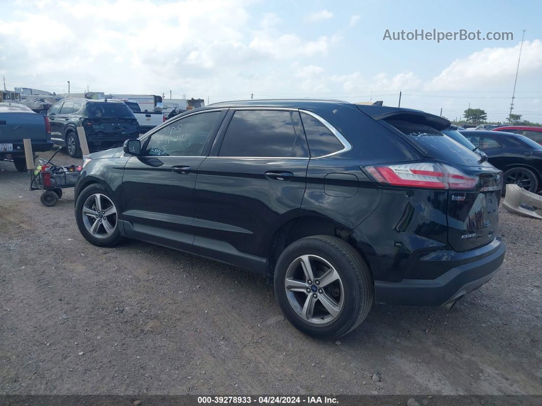 2019 Ford Edge Sel Black vin: 2FMPK3J92KBB75600