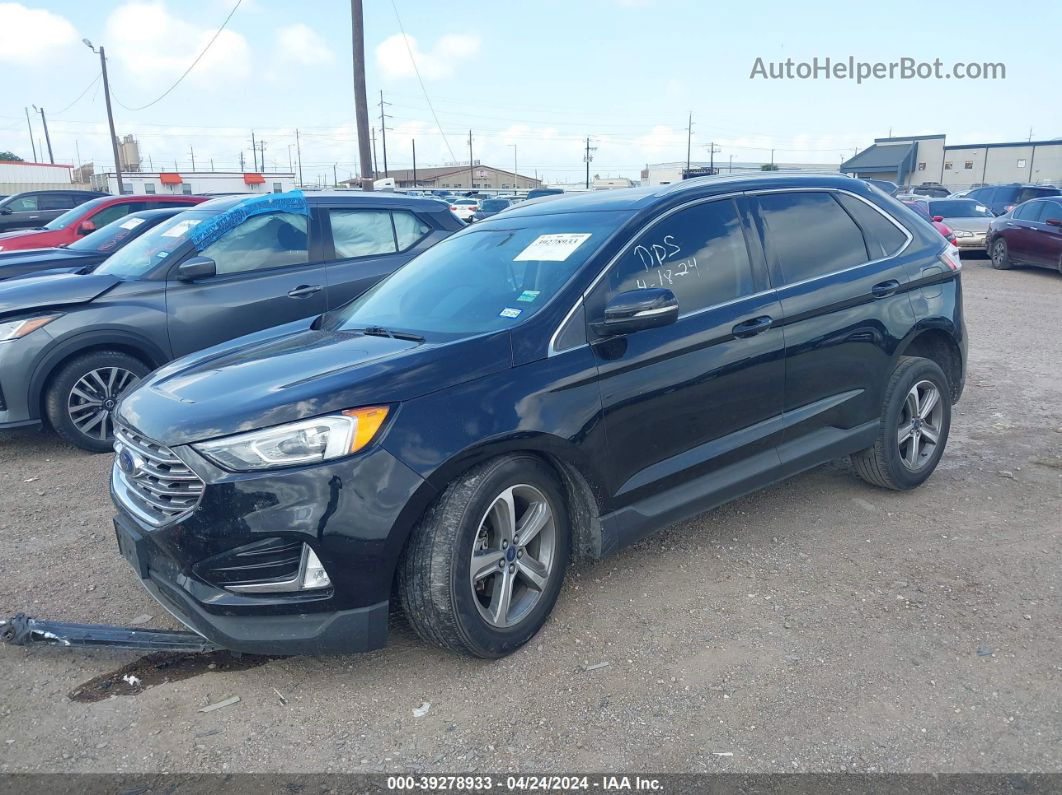 2019 Ford Edge Sel Black vin: 2FMPK3J92KBB75600