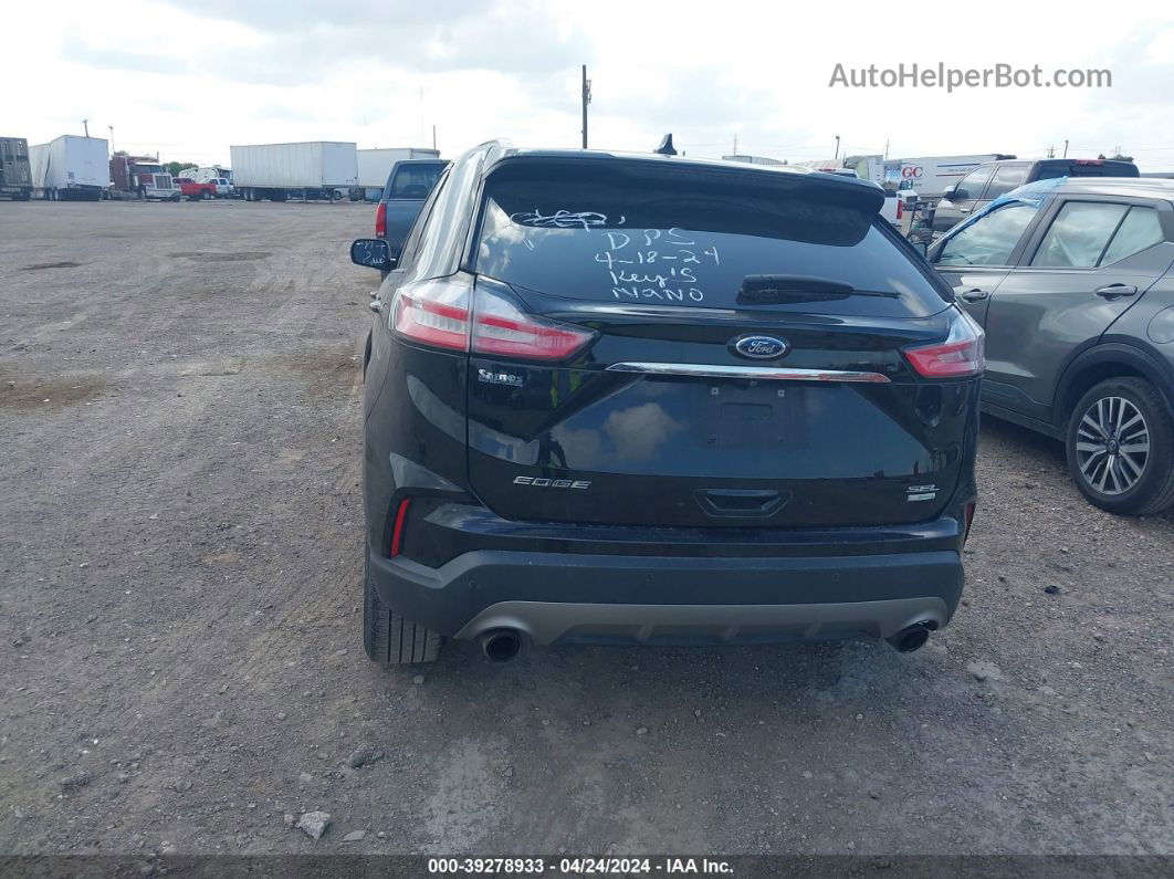 2019 Ford Edge Sel Black vin: 2FMPK3J92KBB75600