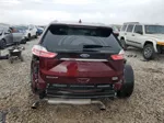 2020 Ford Edge Sel Burgundy vin: 2FMPK3J92LBA57466