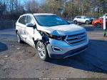 2016 Ford Edge Sel Silver vin: 2FMPK3J93GBB56173