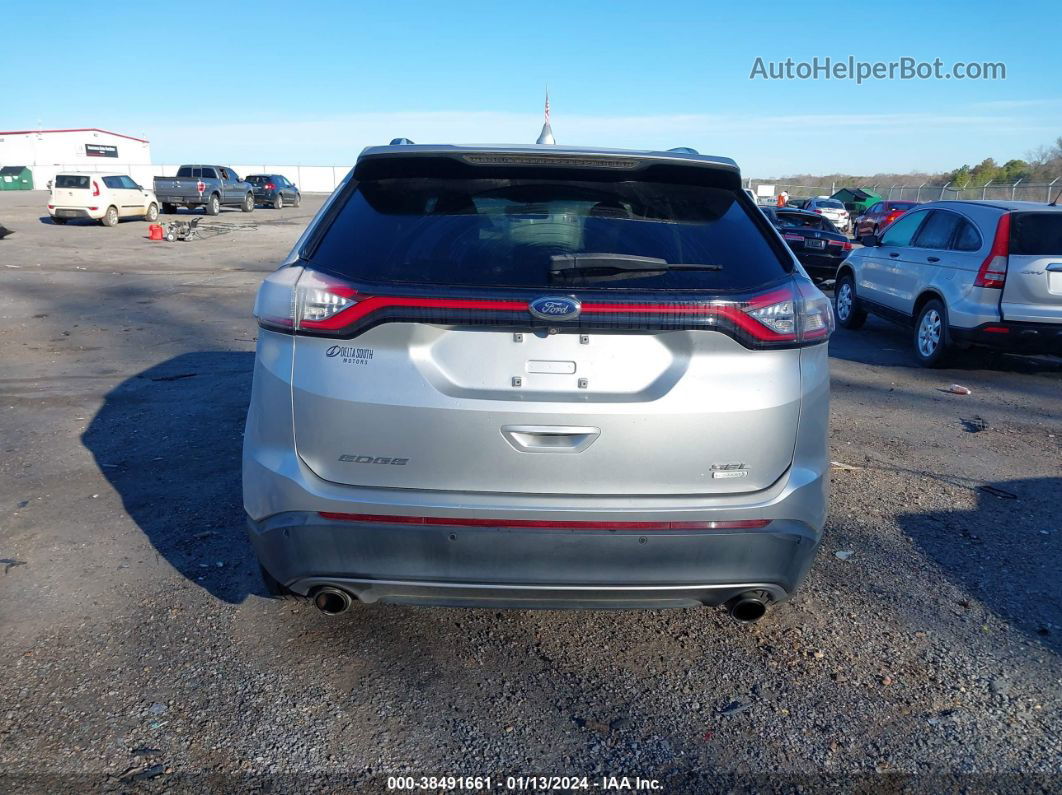 2016 Ford Edge Sel Серебряный vin: 2FMPK3J93GBB56173