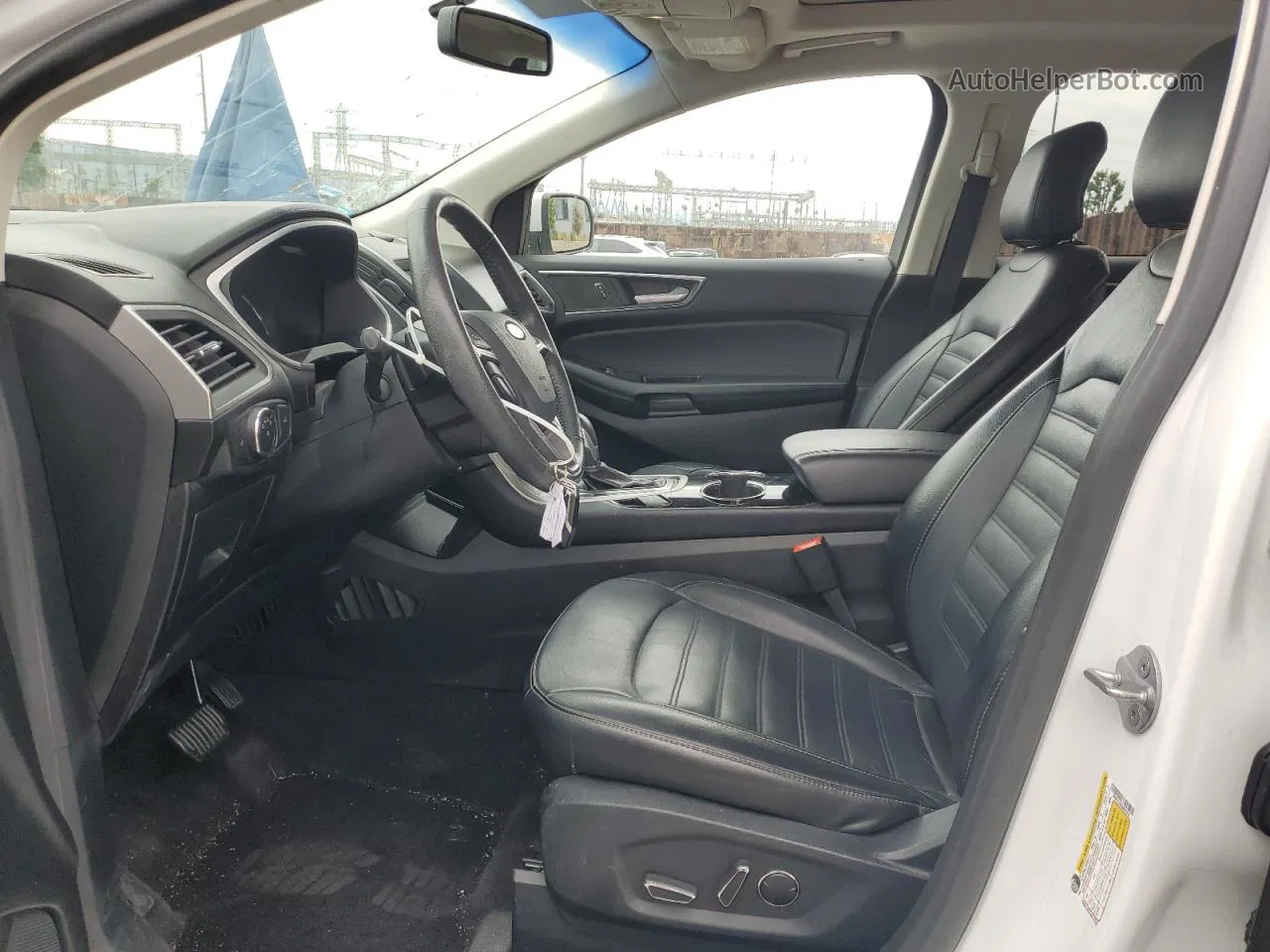 2016 Ford Edge Sel Белый vin: 2FMPK3J93GBB94647