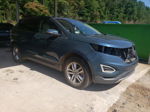 2016 Ford Edge Sel Синий vin: 2FMPK3J93GBC25279