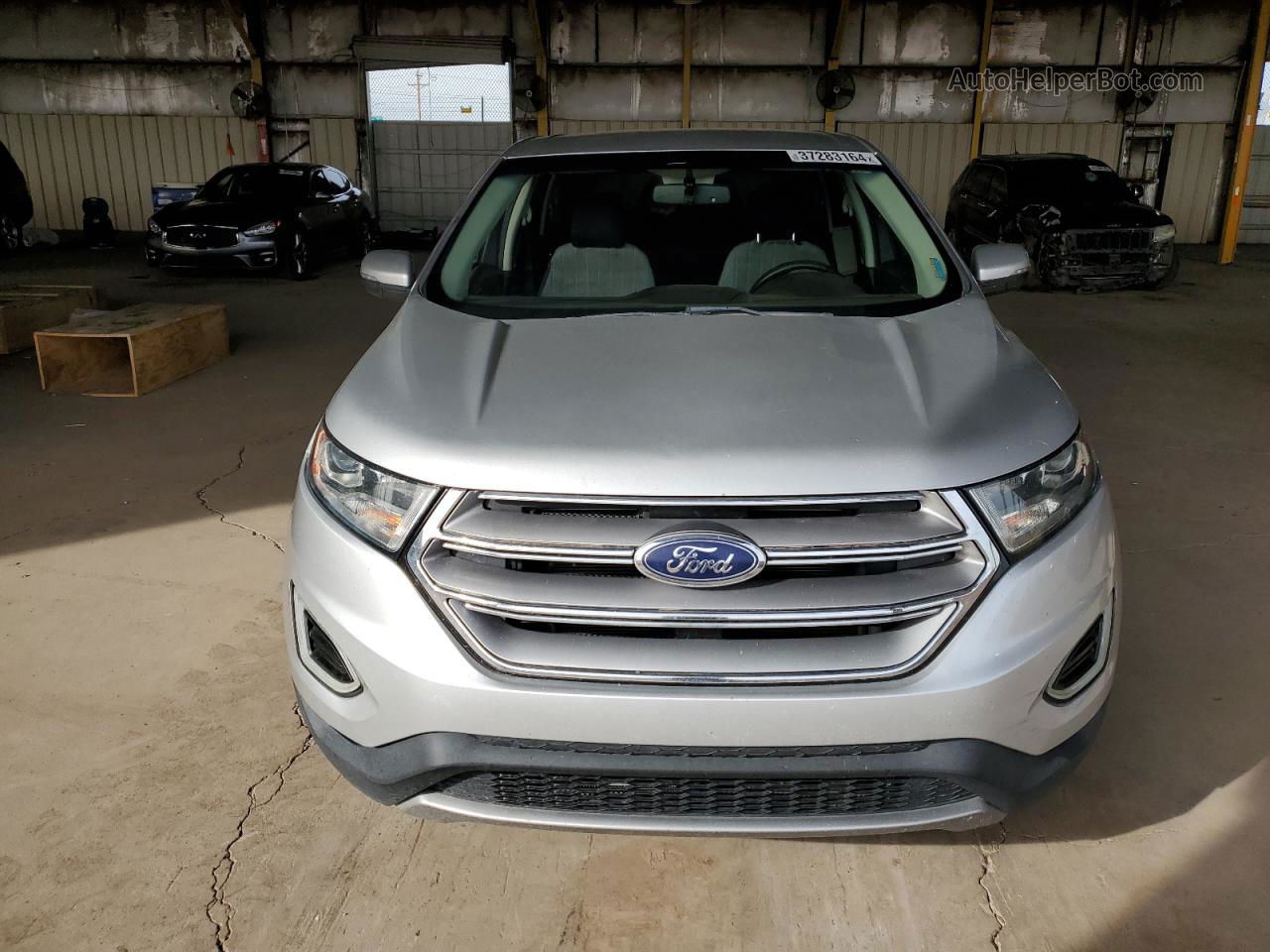 2016 Ford Edge Sel Серебряный vin: 2FMPK3J93GBC43054