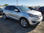 2018 Ford Edge Sel Silver vin: 2FMPK3J93JBB19339