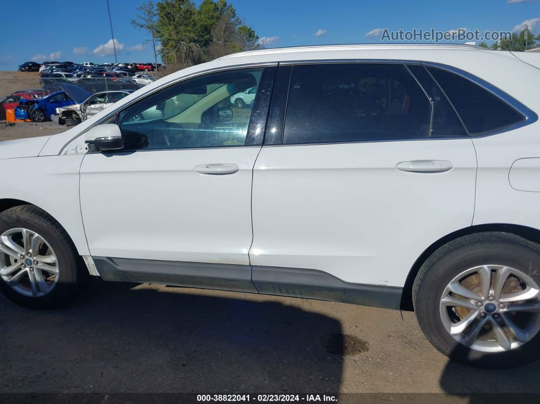 2019 Ford Edge Sel Белый vin: 2FMPK3J93KBB67022