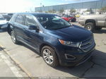 2017 Ford Edge Sel Blue vin: 2FMPK3J94HBB94531