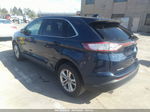 2017 Ford Edge Sel Blue vin: 2FMPK3J94HBB94531