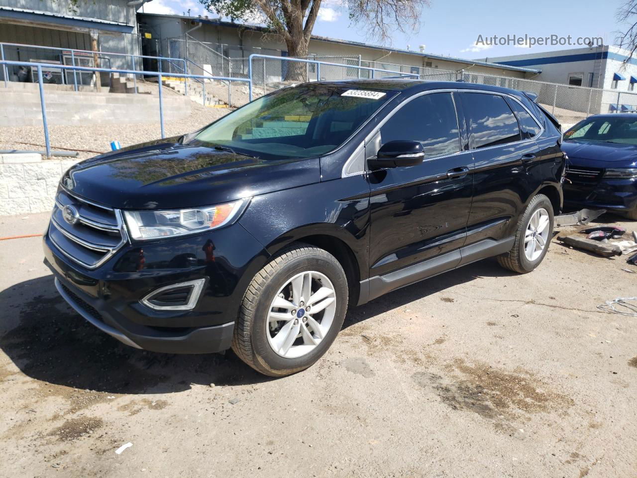 2018 Ford Edge Sel Black vin: 2FMPK3J94JBB96074