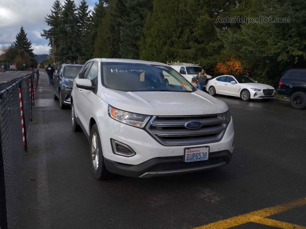 2018 Ford Edge Sel Unknown vin: 2FMPK3J94JBC37898