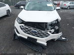 2019 Ford Edge Sel White vin: 2FMPK3J94KBB85741