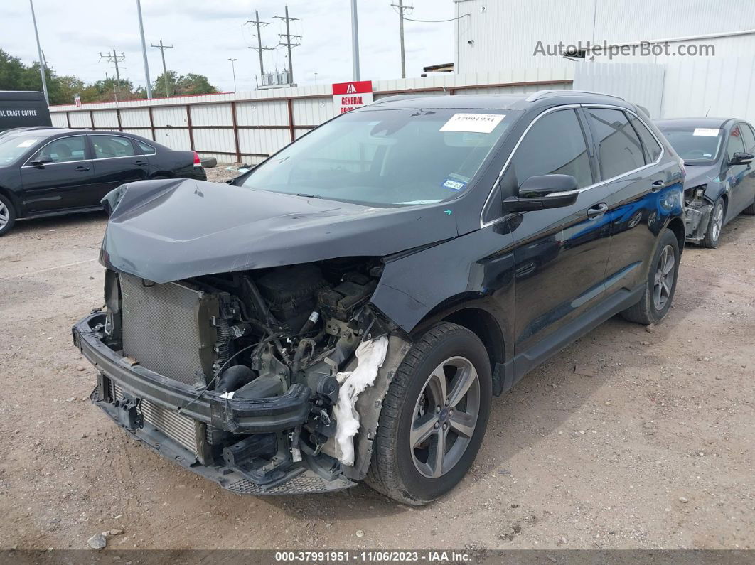 2019 Ford Edge Sel Black vin: 2FMPK3J94KBC46912