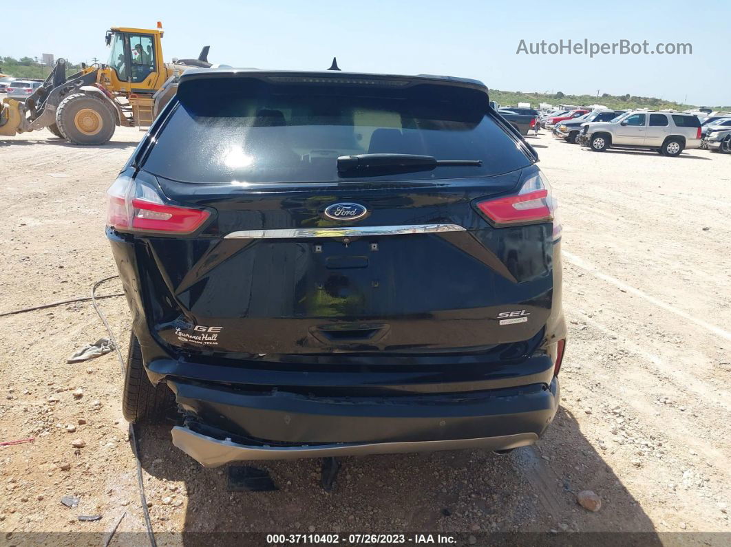 2020 Ford Edge Sel/st Line Черный vin: 2FMPK3J94LBB31406