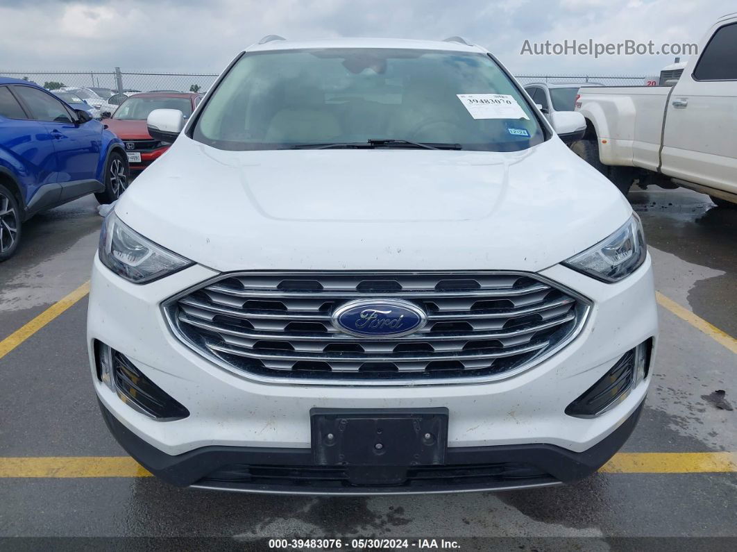 2020 Ford Edge Sel White vin: 2FMPK3J94LBB31762