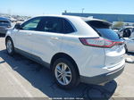 2016 Ford Edge Sel White vin: 2FMPK3J95GBB73430