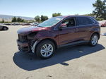 2017 Ford Edge Sel Burgundy vin: 2FMPK3J95HBC32073