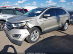 2017 Ford Edge Sel Gold vin: 2FMPK3J95HBC63405