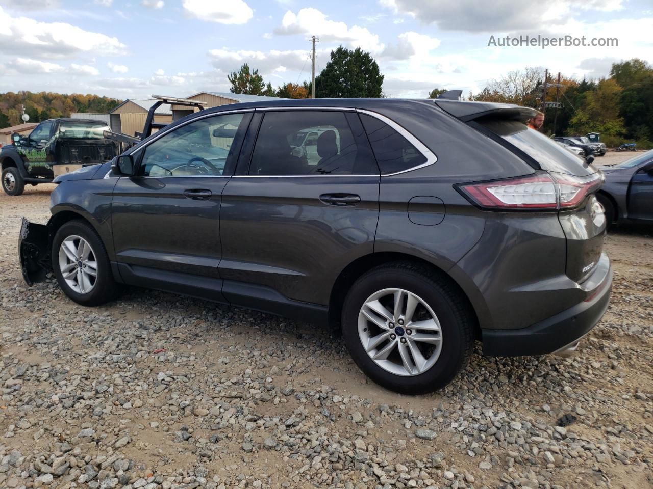 2018 Ford Edge Sel Charcoal vin: 2FMPK3J95JBB27927