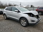 2018 Ford Edge Sel Silver vin: 2FMPK3J95JBB53833