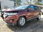 2016 Ford Edge Sel Темно-бордовый vin: 2FMPK3J96GBC19685