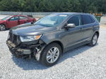 2016 Ford Edge Sel Gray vin: 2FMPK3J96GBC23252