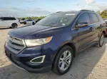 2016 Ford Edge Sel Blue vin: 2FMPK3J96GBC42268