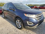 2016 Ford Edge Sel Blue vin: 2FMPK3J96GBC42268