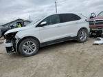 2016 Ford Edge Sel White vin: 2FMPK3J96GBC49821