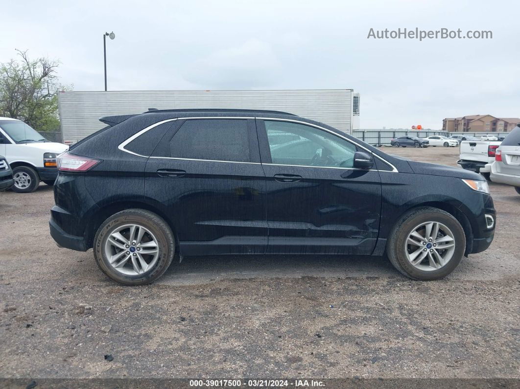 2016 Ford Edge Sel Black vin: 2FMPK3J96GBC52041