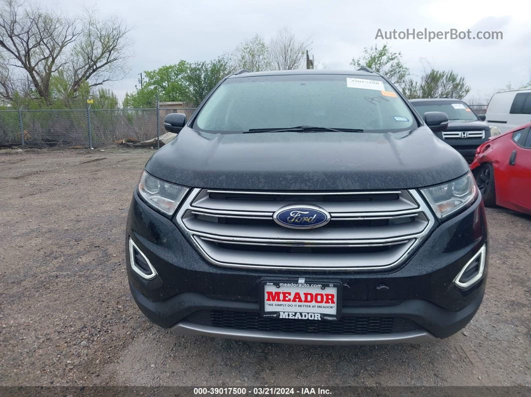 2016 Ford Edge Sel Black vin: 2FMPK3J96GBC52041