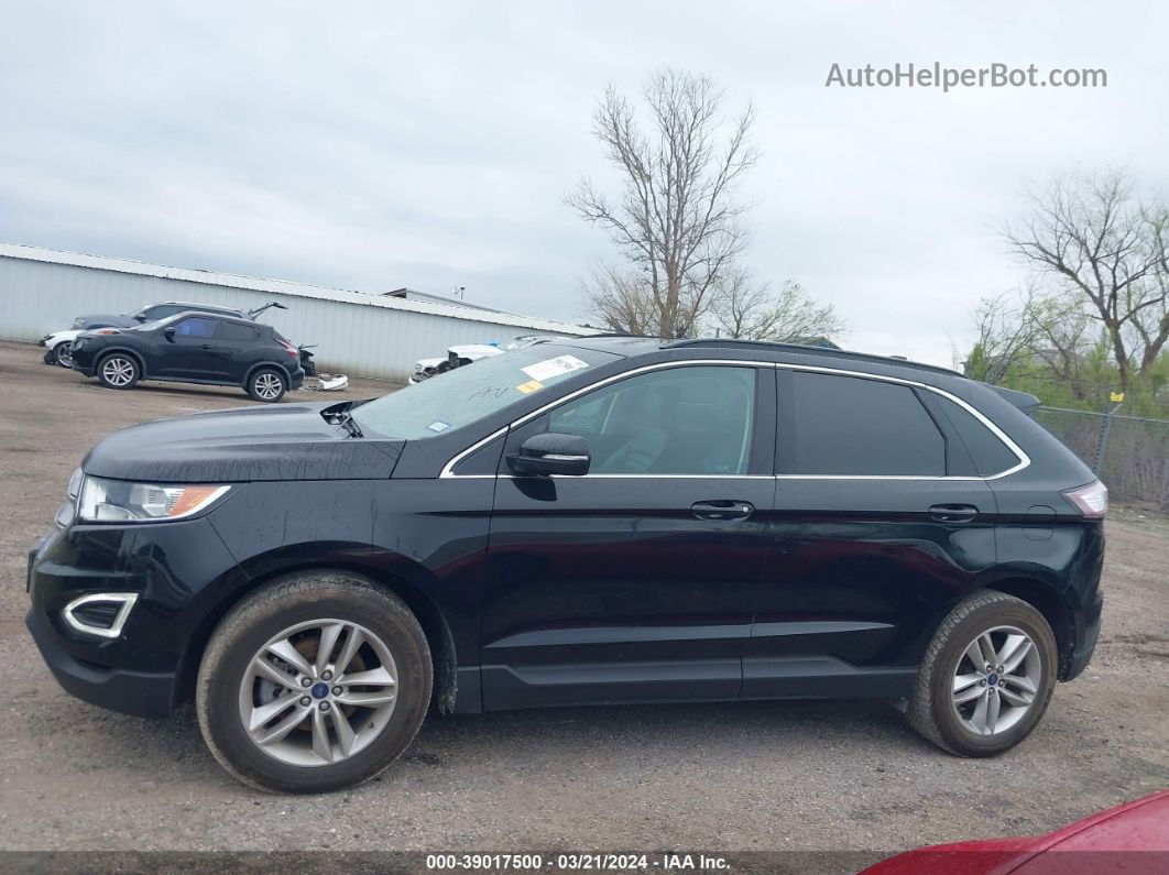 2016 Ford Edge Sel Black vin: 2FMPK3J96GBC52041