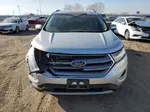 2017 Ford Edge Sel Silver vin: 2FMPK3J96HBB56573