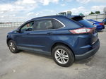 2017 Ford Edge Sel Blue vin: 2FMPK3J96HBC37461